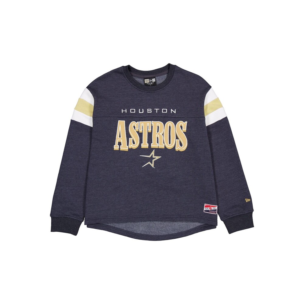 New Era Houston Astros Throwback Women's Crewneck - Size XL